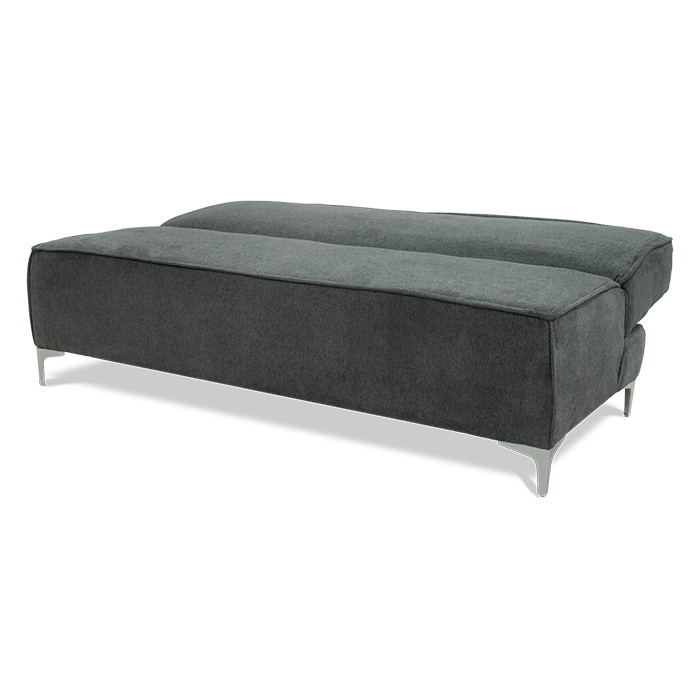 Futon Tela Gris Oxford Wasik | Sofá Cama y Futones | salas